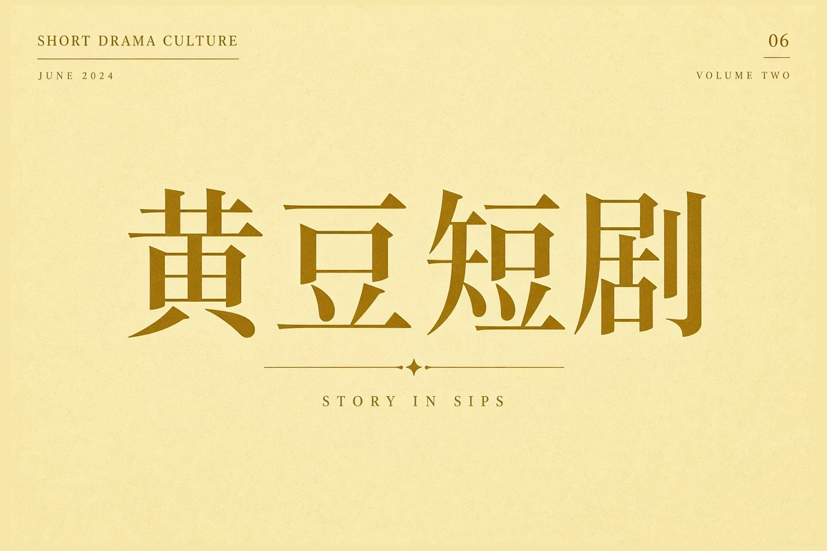 黄豆短剧品牌画面
